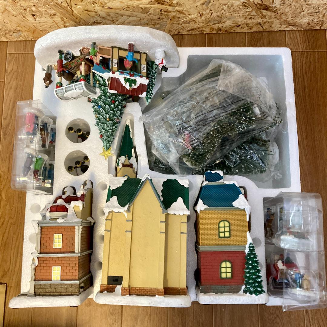 COSTCOクリスマスビレッジ 30ピースセット　訳アリ特価　よいクリスマスを！