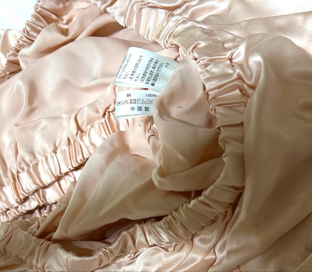 シルク100% 　ボックスシーツ　シングル