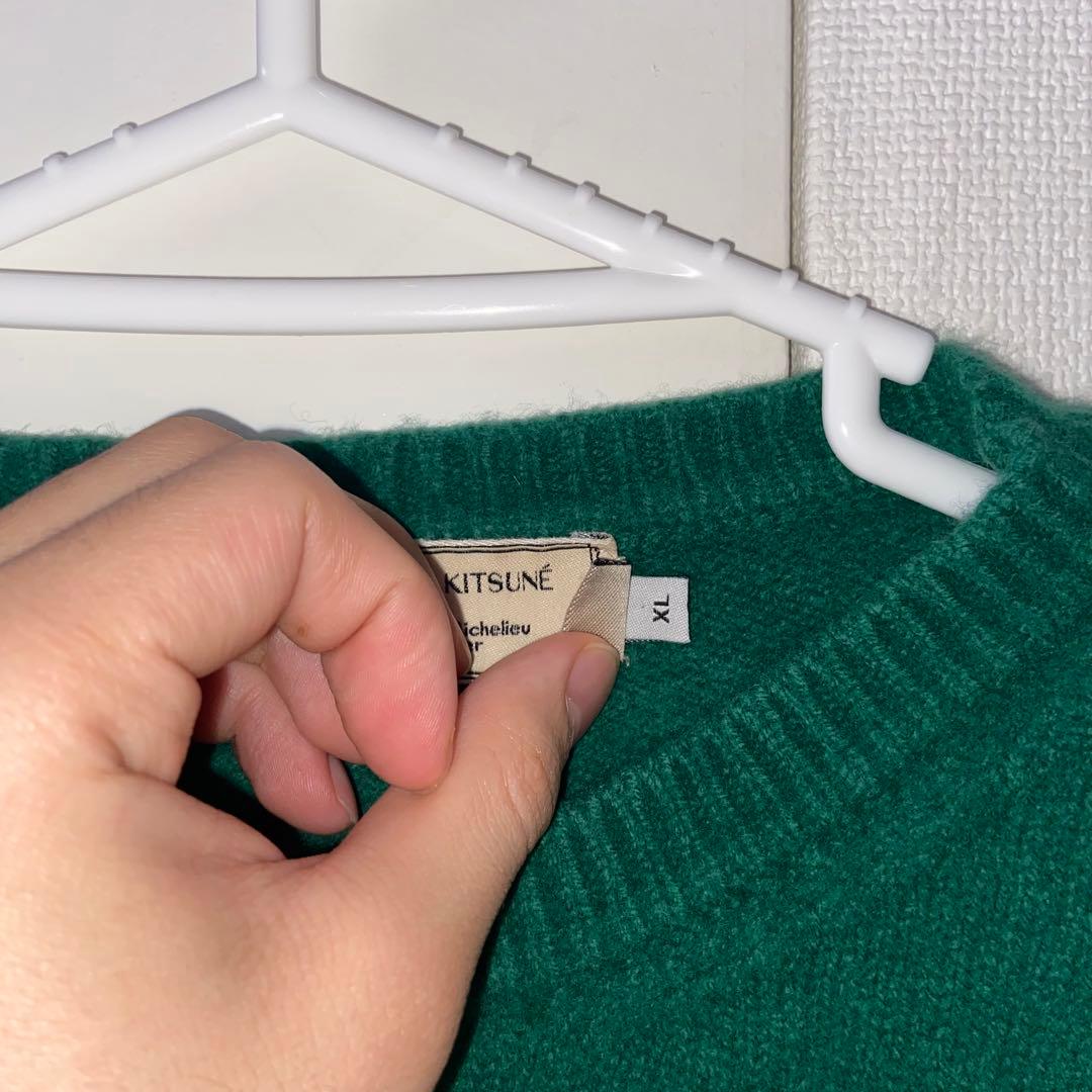 【希少サイズ】MAISON Kitsuné Fox head knit