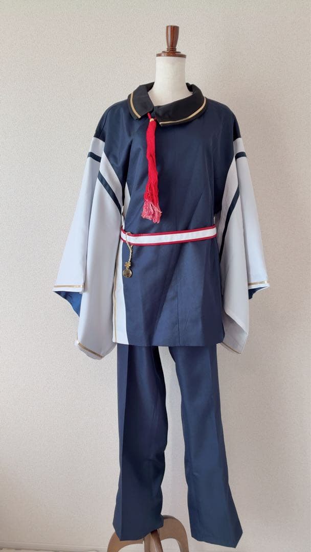 【美品】刀剣乱舞　白山吉光　内番　コスプレ衣装　コストモ製　2XLサイズ