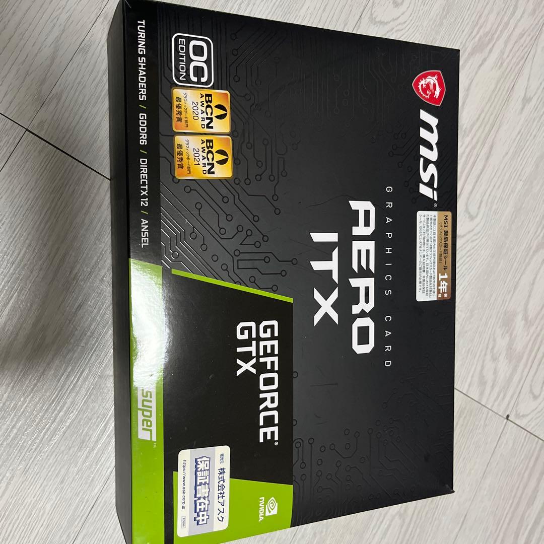 グラフィックボード・グラボ・ビデオカード MSI AERO ITX GeForce GTX 1660 Super OC