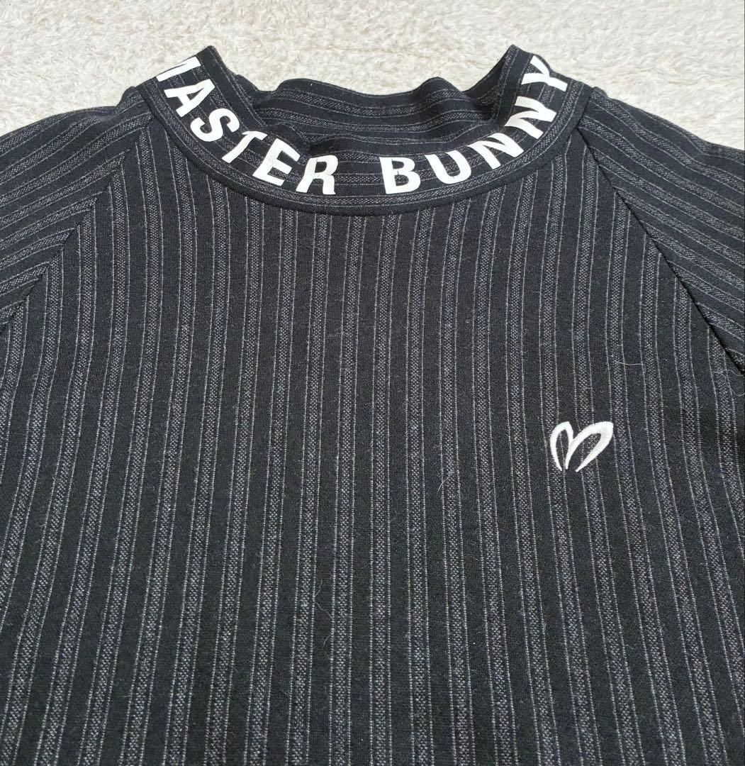 マスターバニーエディション ハイネックシャツ ネックロゴ柄 サイズ6