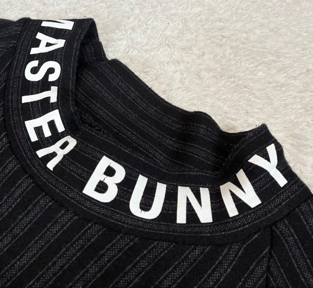 マスターバニーエディション ハイネックシャツ ネックロゴ柄 サイズ6