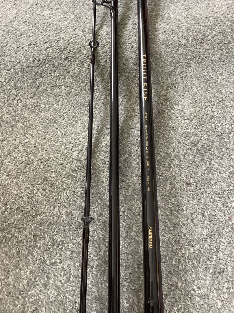SHIMANOロッド　TROUT RISE 120H-3