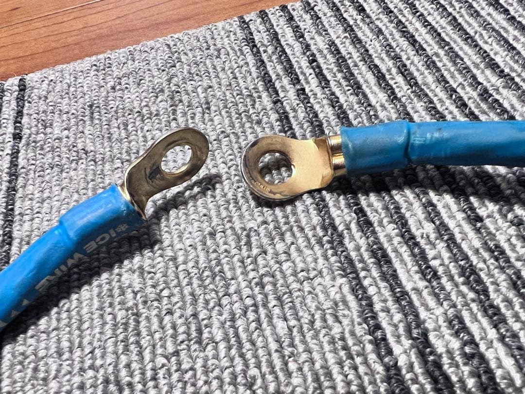 ICE WIRE アーシングケーブル ハイカレントアーシング 全長 約93㎝