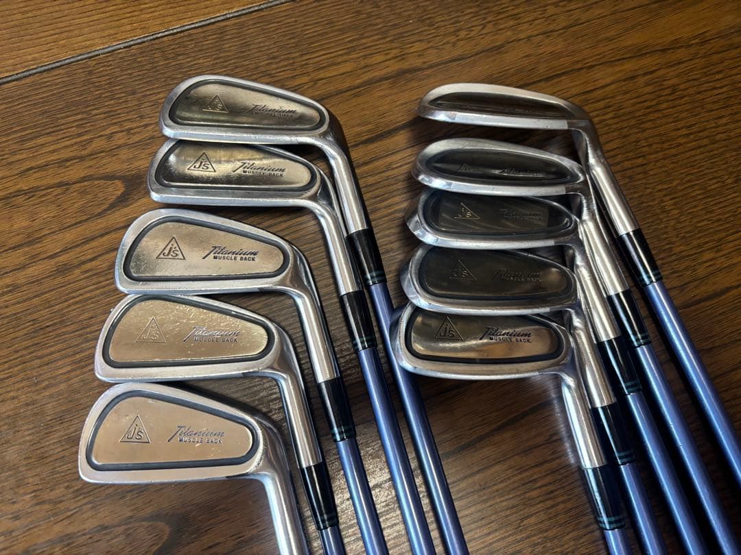 ブリヂストン J'S チタンマッスルアイアン 10本 3〜9,PW,PS,SW