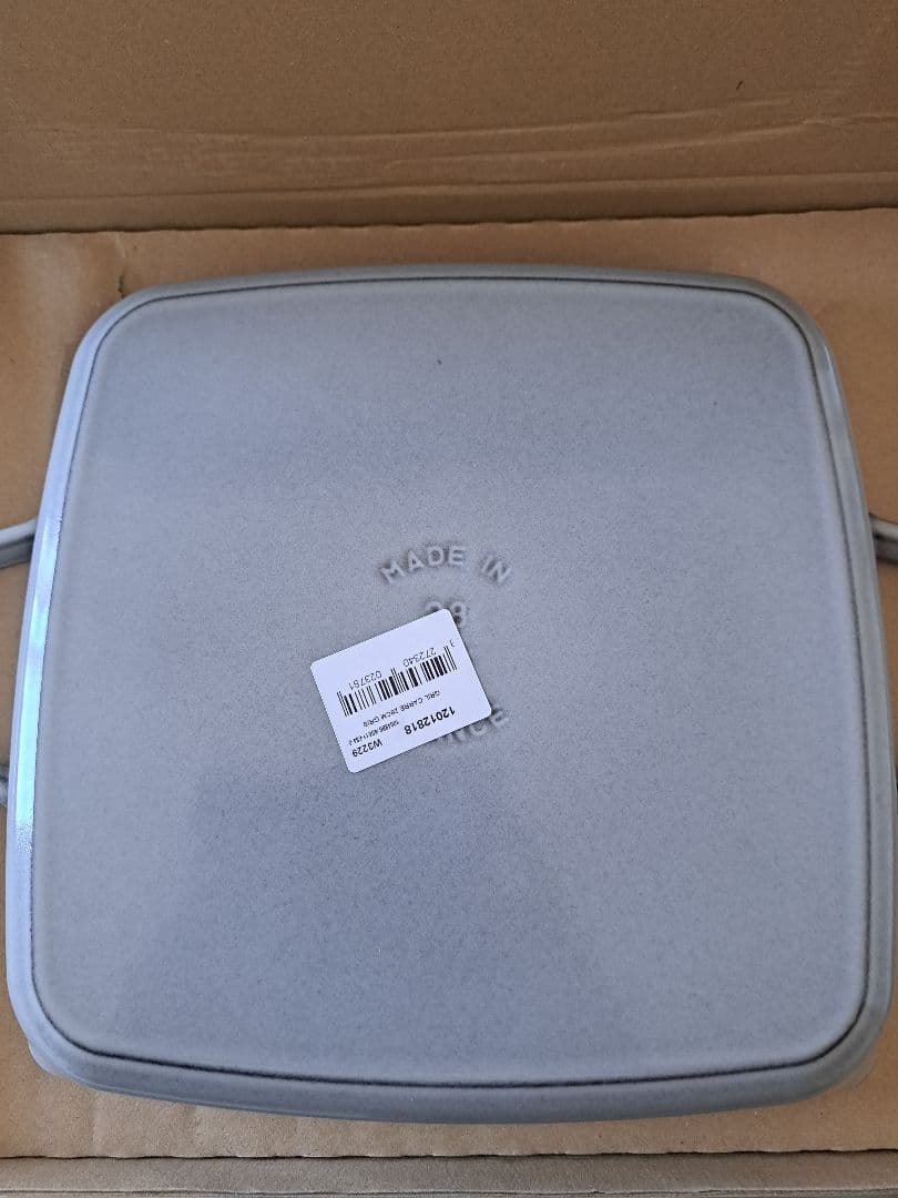 未使用 STAUB ストウブ ピュアグリル スクエア グリルパン 28cmグレー