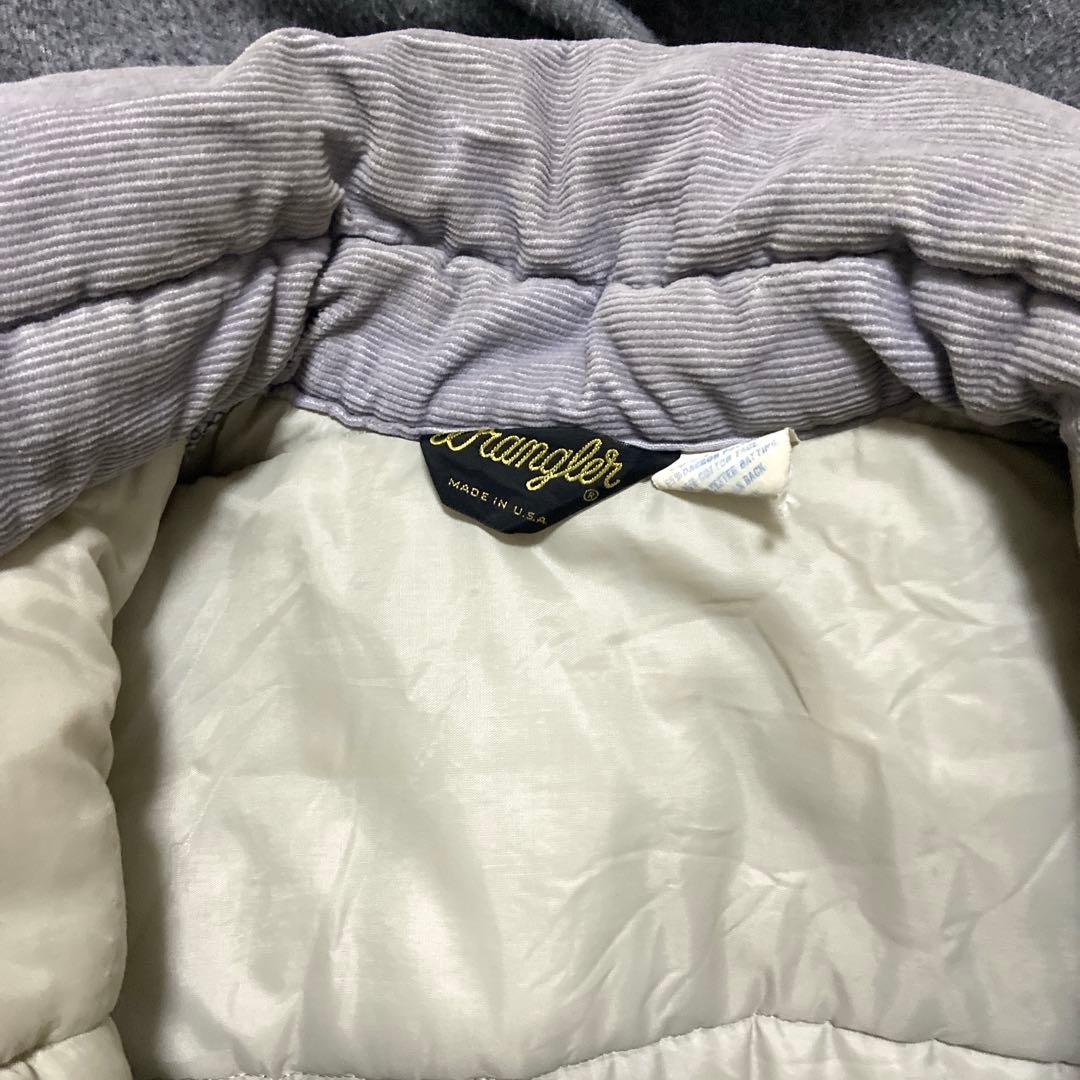 【USA製】Wrangler 70s ヴィンテージ　中綿 ダウンベスト L