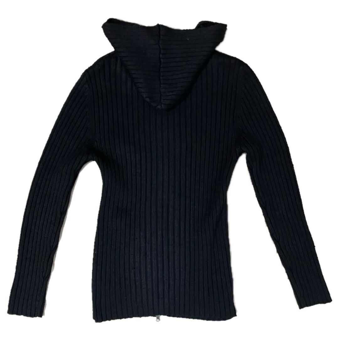 トップス 00s 5351 POUR LES HOMMES knit hoodie