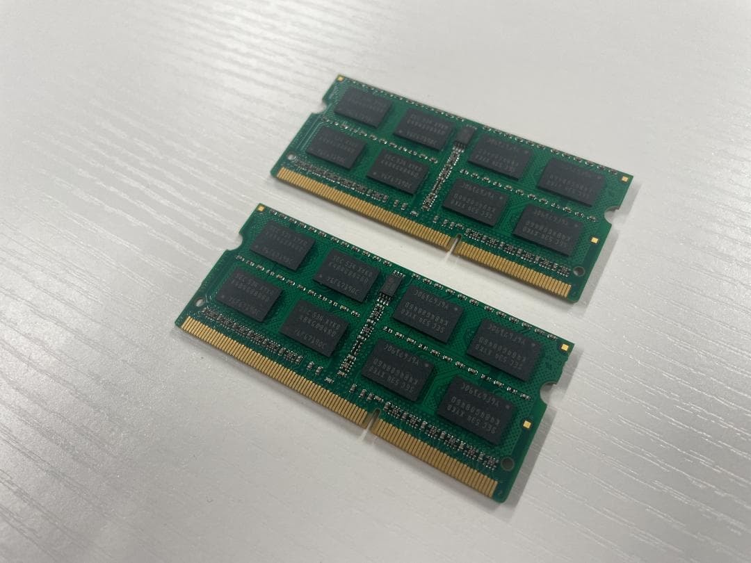 ノートPCメモリ Transcend DDR3 32GBキット（16GBx2枚）