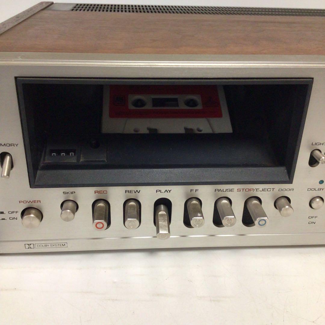 パイオニア　ステレオカセットテープデッキ　Pioneer CT-7 メーター付き