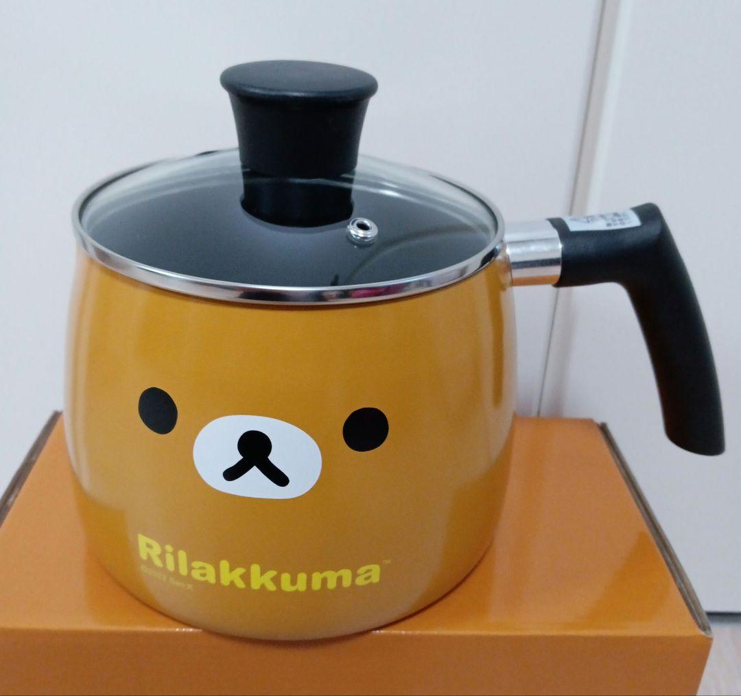 リラックマ　調理器具　4点セット　マルチクックパン　フライパン　片手鍋　卵焼き器