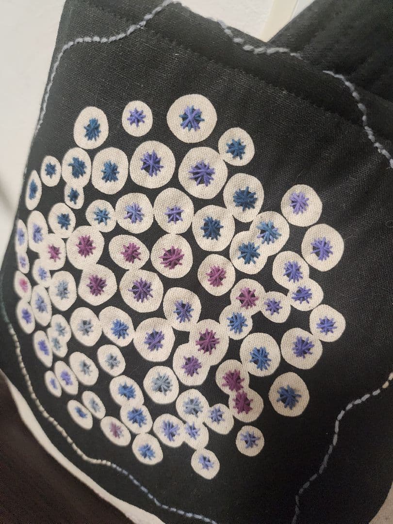 ★★★新作　エチノ生地に豪華な一点物のバッグ　個性的　センソユニコ慈雨等