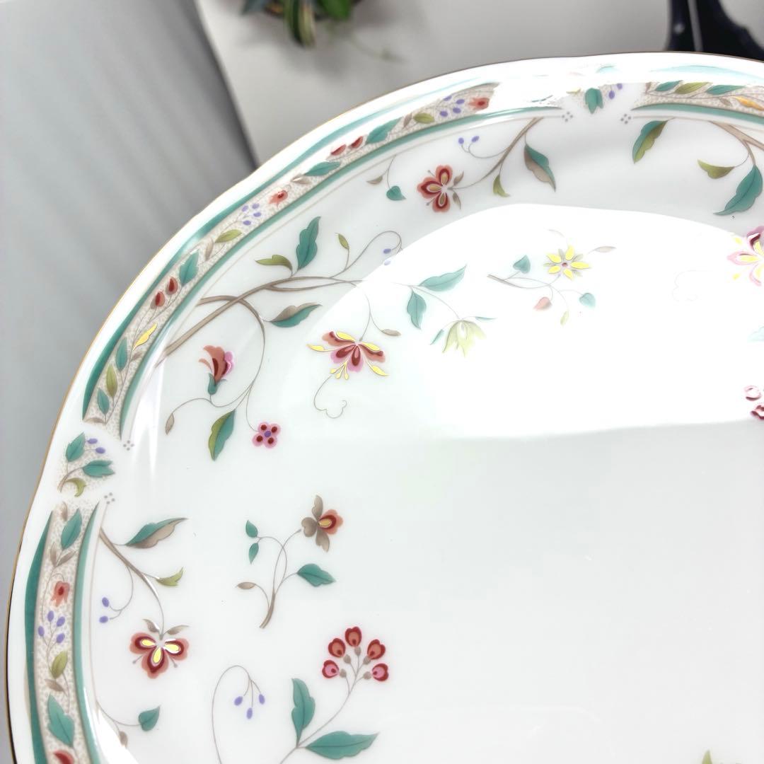 ノリタケ　花更紗　スープ皿・ケーキ皿・中皿・大皿　各2枚　合計8枚SET