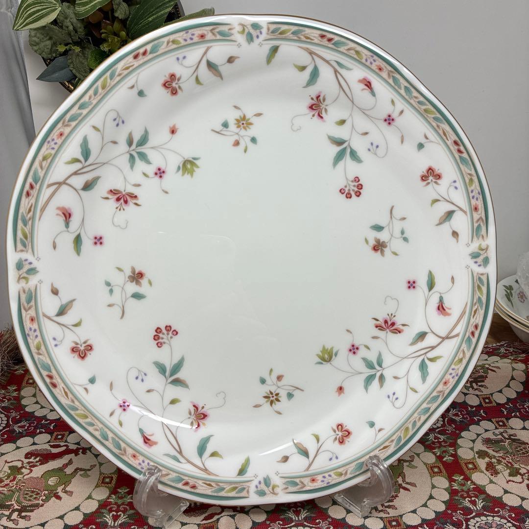 ノリタケ　花更紗　スープ皿・ケーキ皿・中皿・大皿　各2枚　合計8枚SET