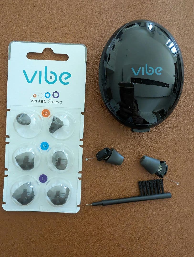 vibe air 両耳用 補聴　小型デザイン