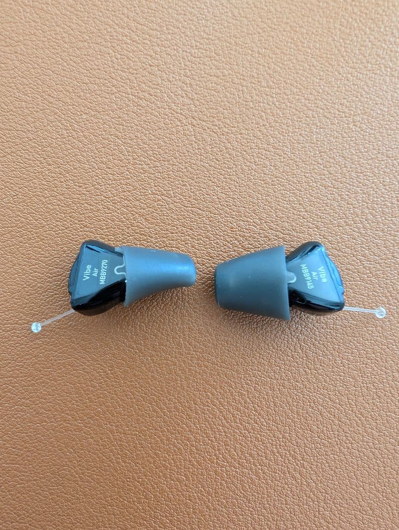vibe air 両耳用 補聴　小型デザイン