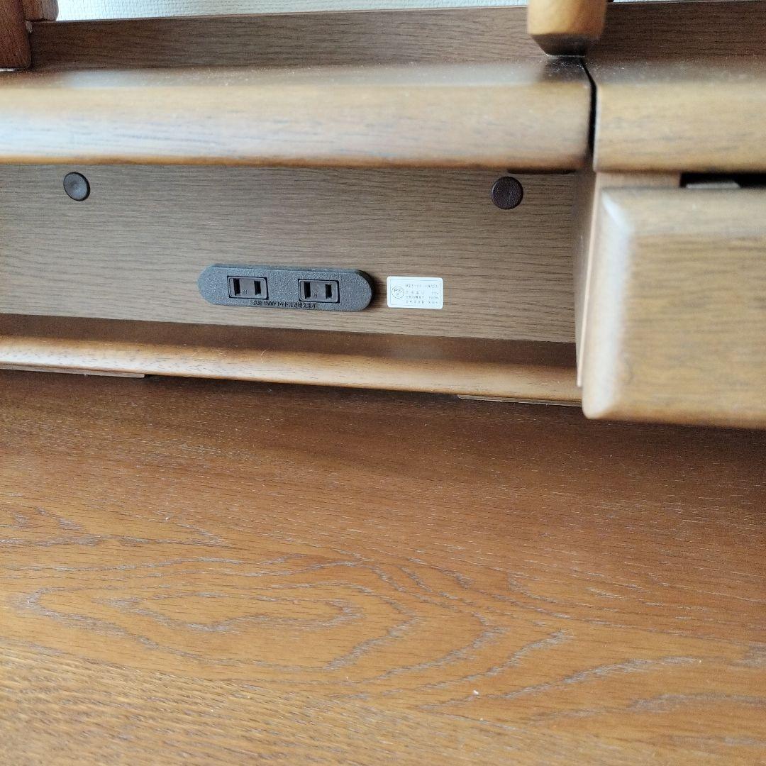 【chibikoro】カリモク学習机５点セット：机上ブックスタンド