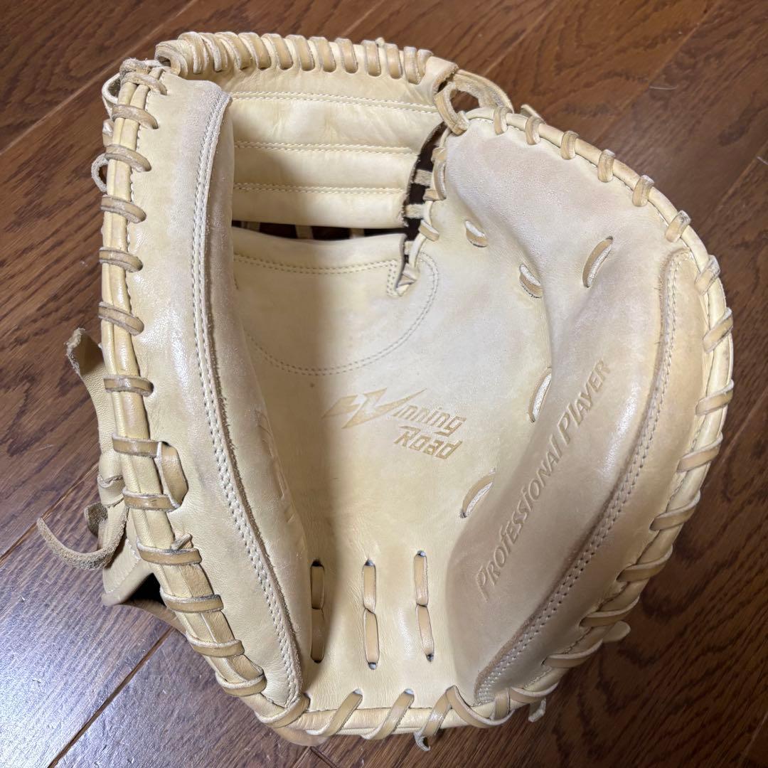 ZETT ゼット キャッチャーミット ウイニングロード パステルブラウン