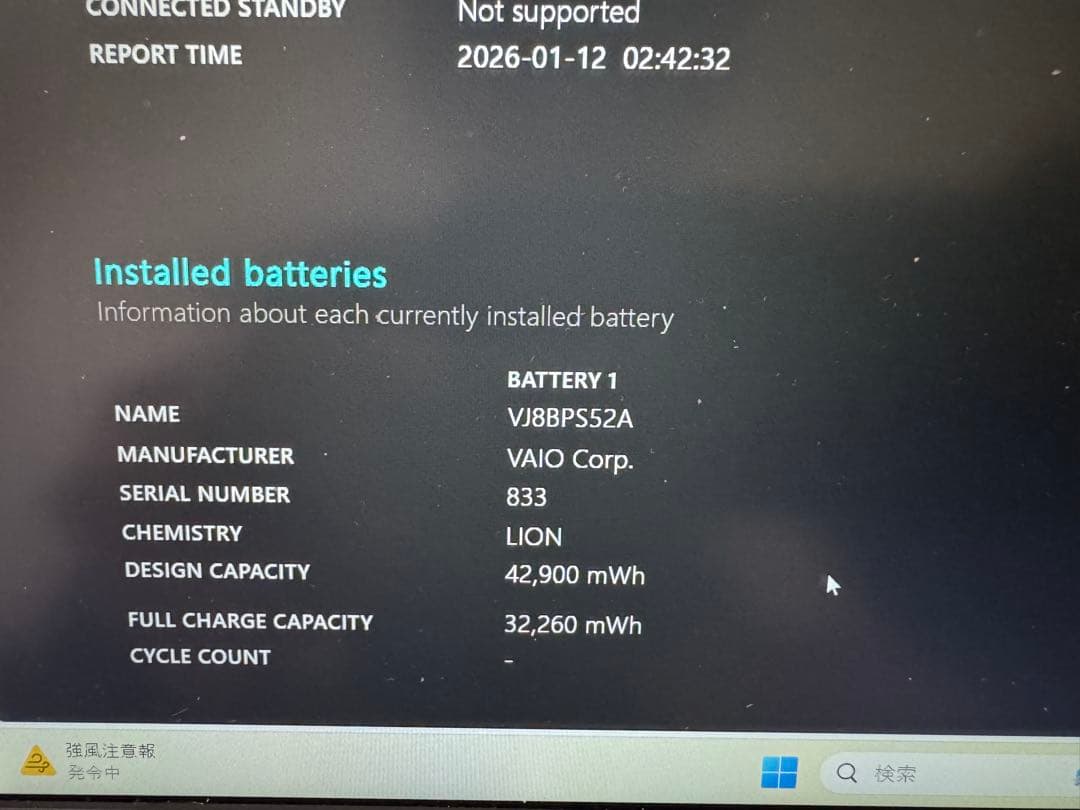 Windowsノート本体 SONY VAIO Pro PJ Core i7 1065G7