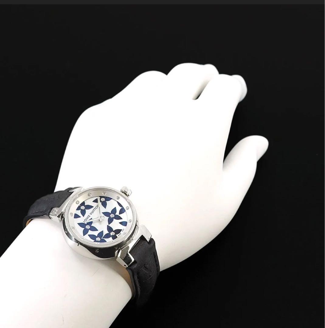 LOUIS VUITTON タンブール ラブリーダイヤモンドレディース 腕時計