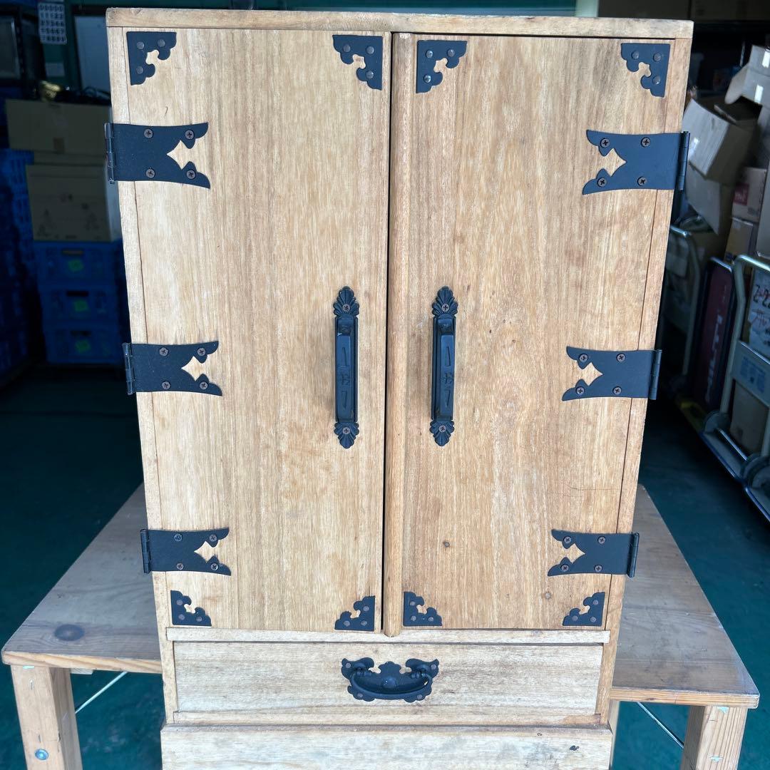 総桐掛軸箪笥 掛け軸収納 桐箪笥　 和家具　着物 使用書 b57