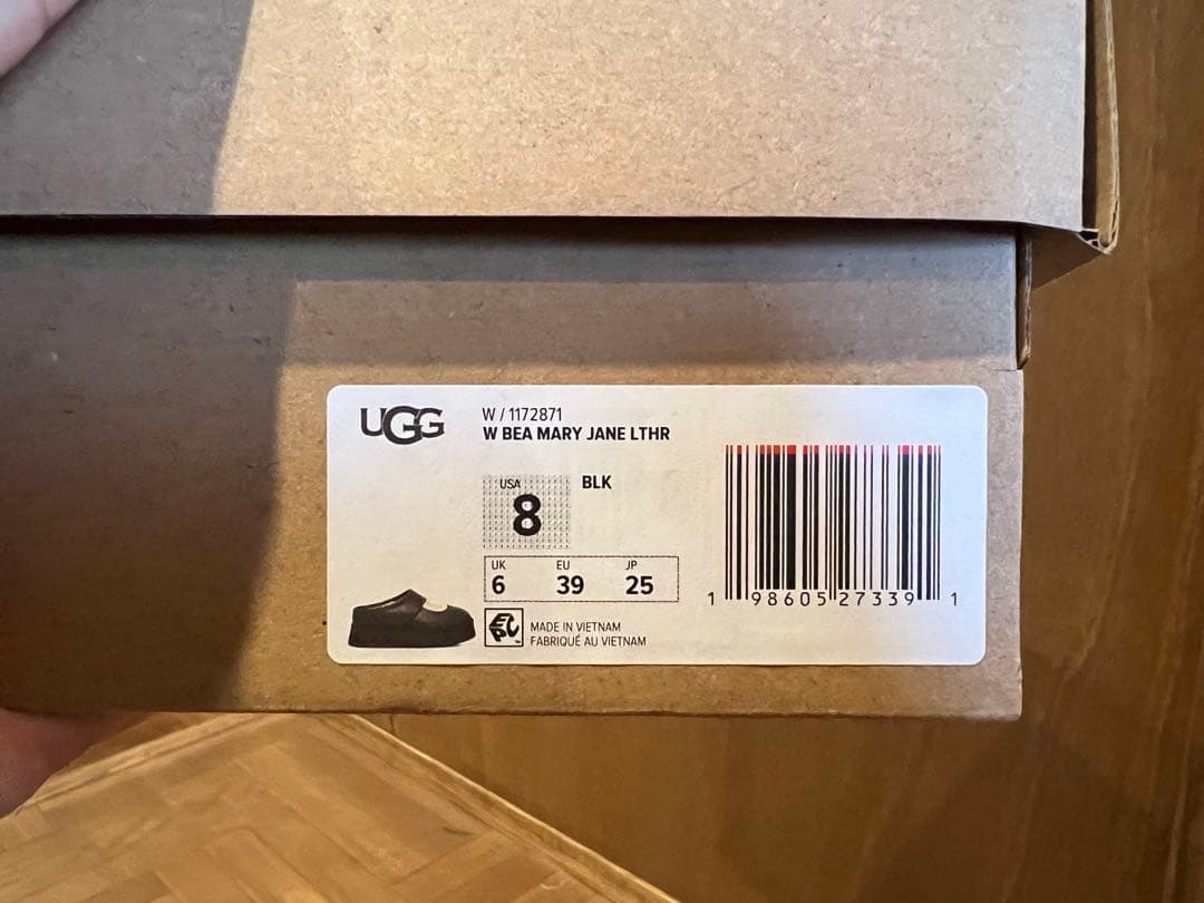 UGG アグ Bea Mary Jane ビア メリー ジェーン レザー25.0