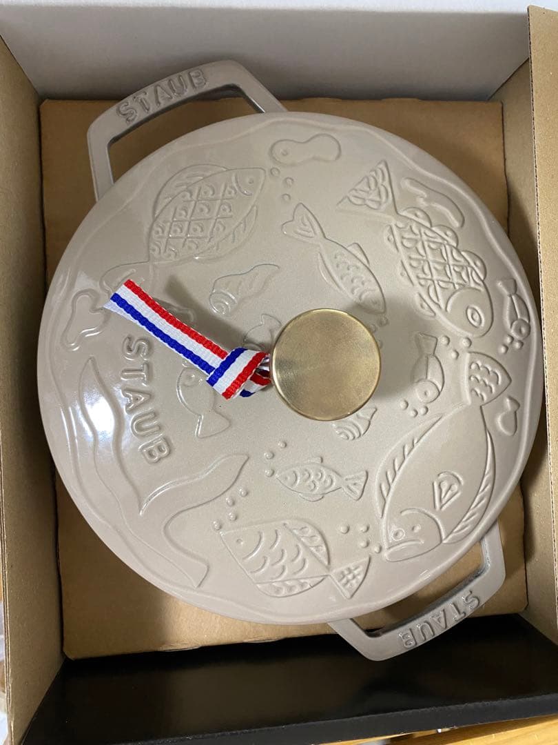 【新品・未使用】ストウブ　ミナペルホネン ココット オーシャン 20 cm