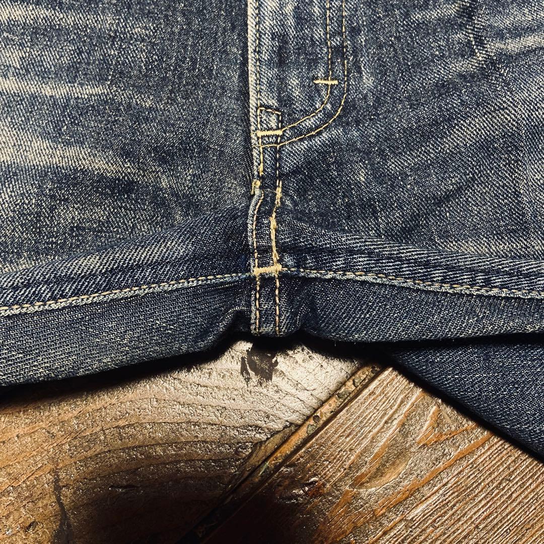 Lee リー ライダースridersサイド黒タグ復刻ベルボトムブーツカットW34