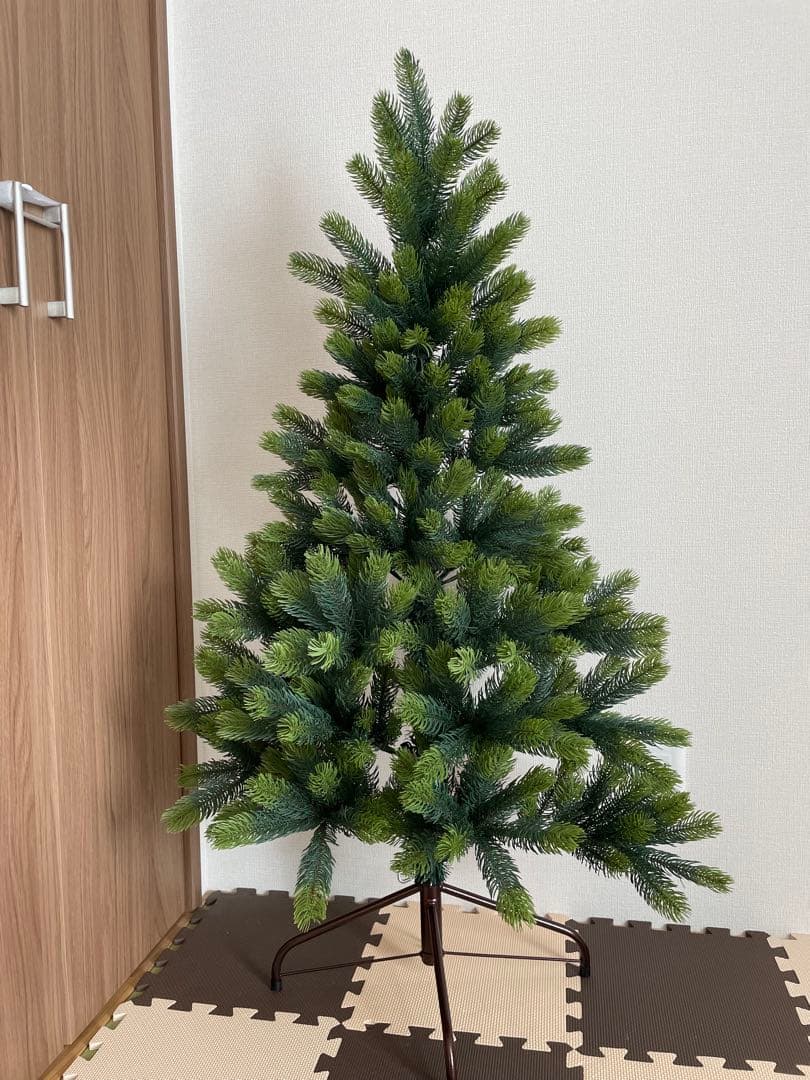 120cmリュクスツリー　ハーフツリー　クリスマスツリー　Luxe