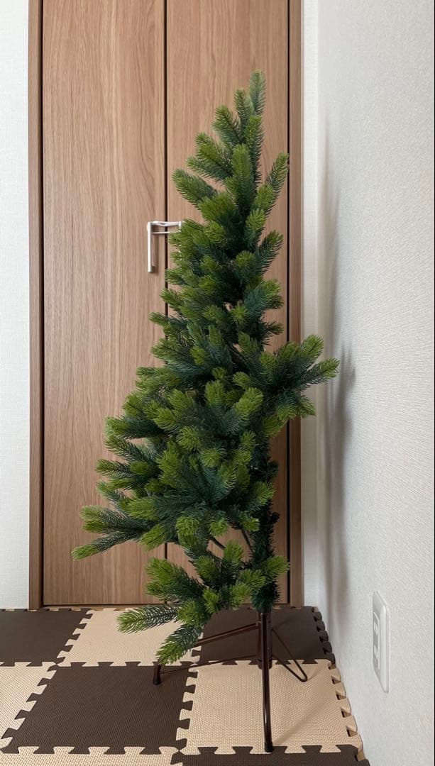 120cmリュクスツリー　ハーフツリー　クリスマスツリー　Luxe