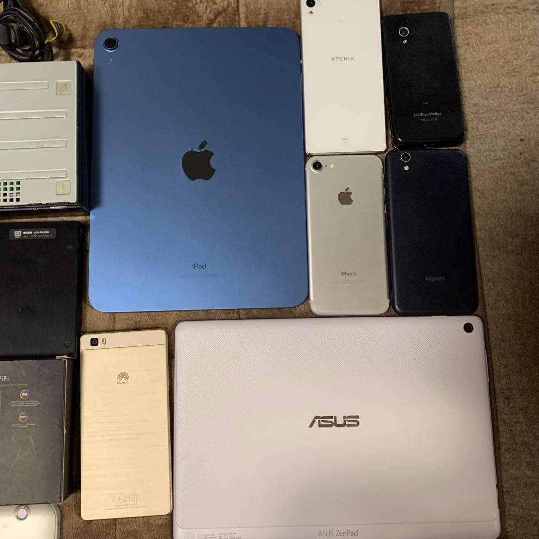 iPhone iPad タブレット　ガラケー　スマホ　ジャンク　まとめ　セット