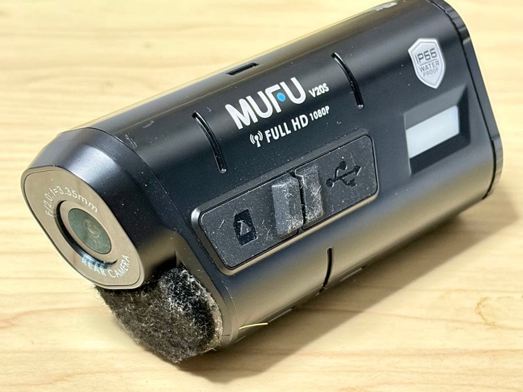 美品⭐️MUFU V20S バイク用ドライブレコーダー FULL HD 1080P