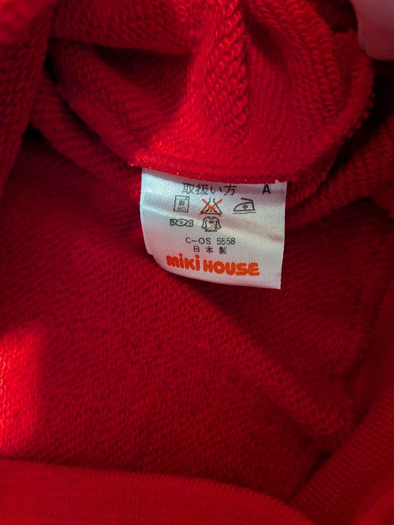 【hiro.k】【新品タグ付き】ミキハウス 90'Sスウェット