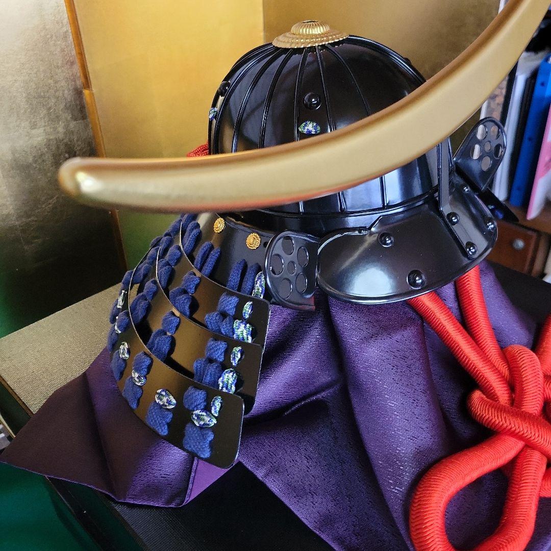 伊達政宗公 五月人形　二分之壱兜　⑤