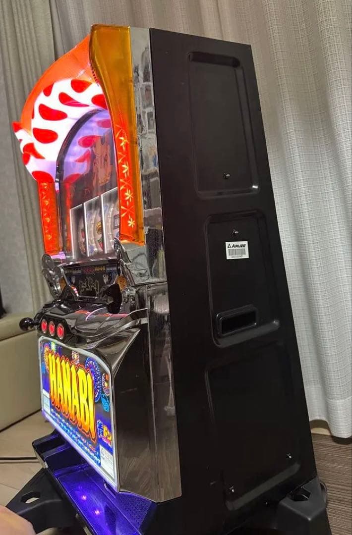 パチスロ実機　ハナビ　不要機付　送料無料