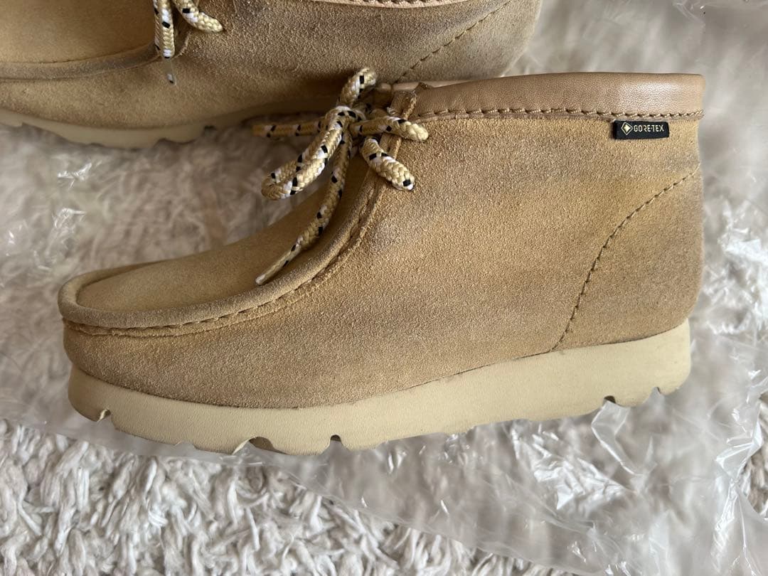 【クリーニング済】ワラビーブーツ ゴアテックス メープル 23cm