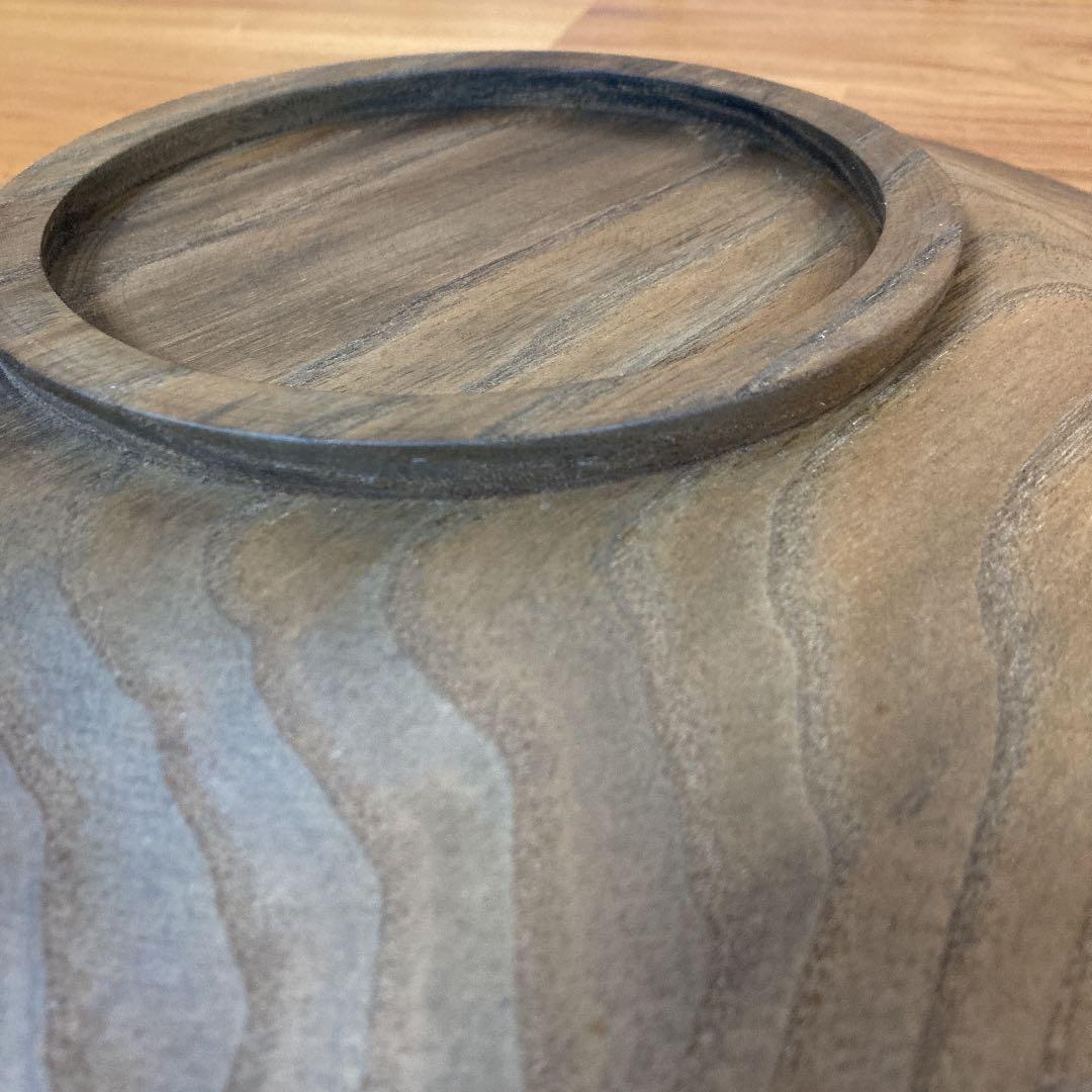 藤本健さんの木の器