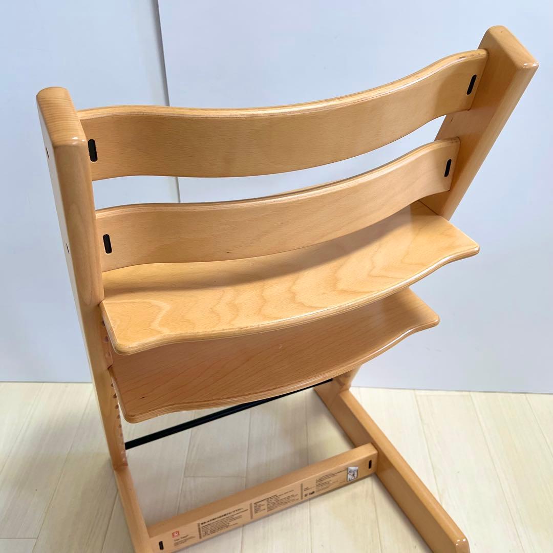 ★美品★ストッケ トリップトラップ STOKKE ナチュラル ベビーセット付き