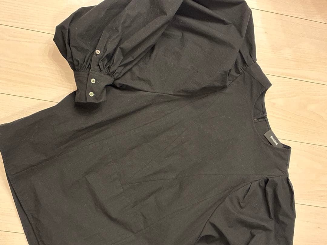 本日限定値下げ★ sinme ボリュームシャツⅡ ブラック★完売品