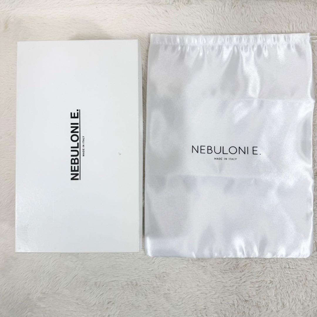 NEBULONI E. ゴールドサンダル アンクルストラップ ヒール GOLD