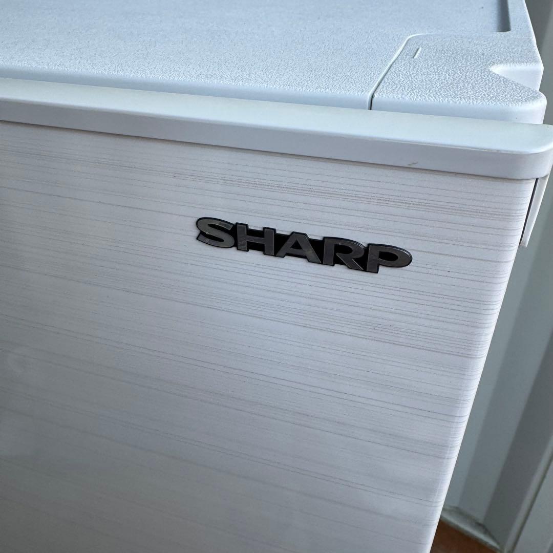 C7712★2021年製美品★シャープ　冷蔵庫　ホワイト 右.左開き　自動霜取り