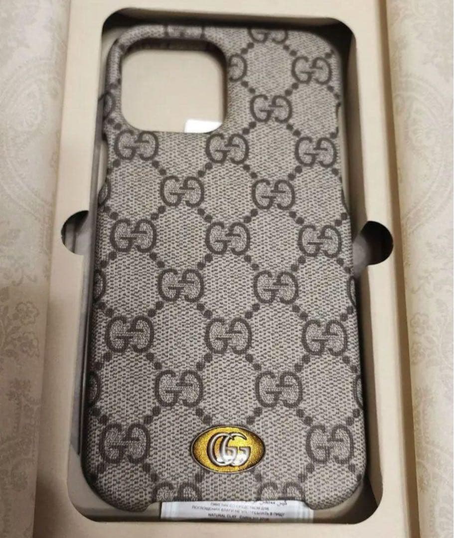 専用　新品 未使用 グッチ GUCCI iPhone 13 PRO MAXケース