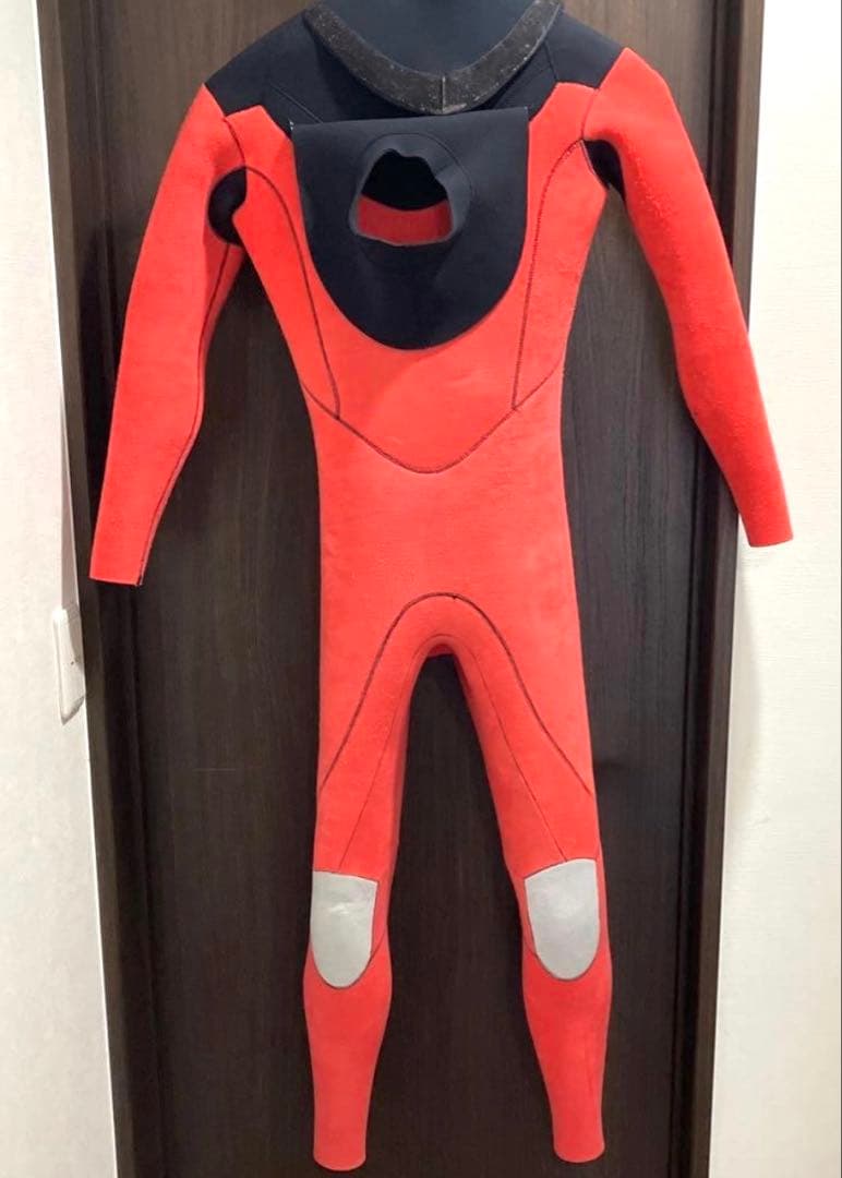 セミドライ　5ミリ3ミリ　裏地起毛　美品