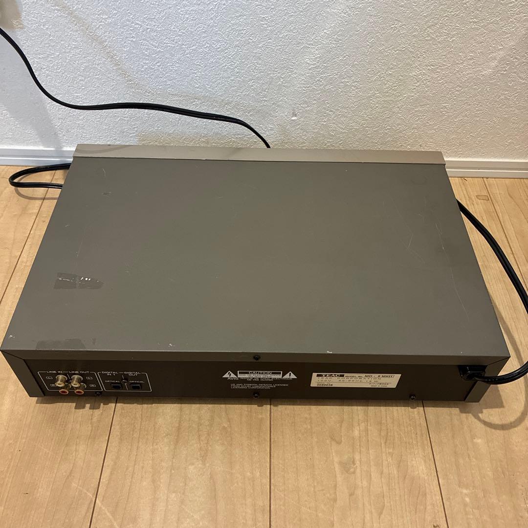 完動品　TEAC MD-5 MK 2 MDデッキ　動作良好です