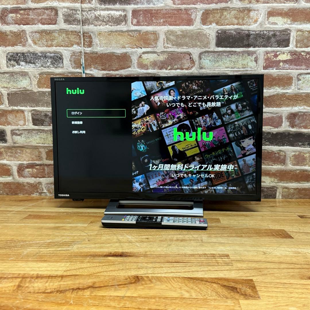東芝 24V型 液晶テレビ 24V34 REGZAスマートテレビ 動画アプリ搭載