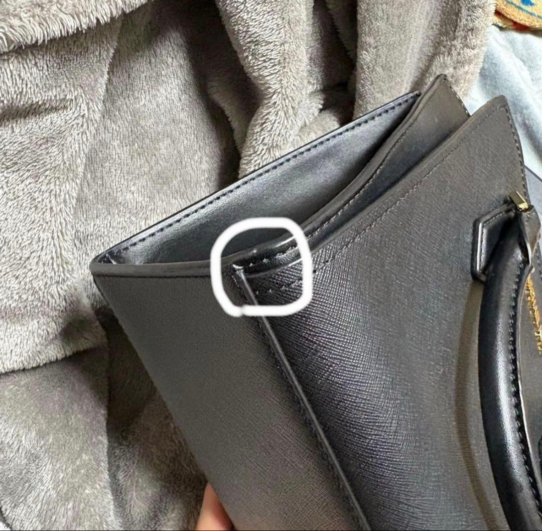 MICHAEL KORS 【マイケルコース】2way レザー　黒 ハンドバッグ