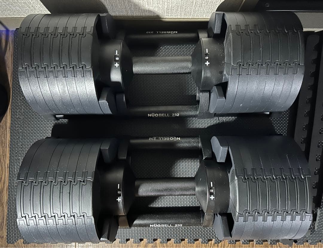 ②ヌオ　フレックスベル 可変式ダンベル 32kg(2kg刻み)単品