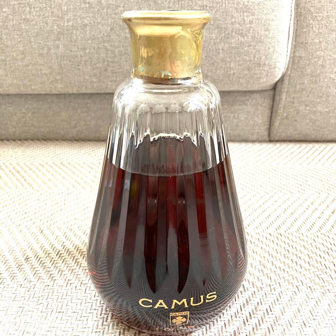 CAMUS バカラボトル コニャック 箱付き 替栓付き 現状品 ジャンク