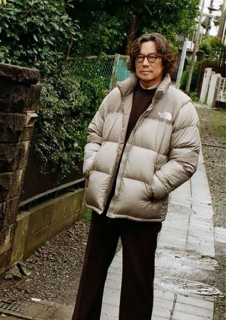 ノースフェイス ヌプシ　ダウンジャケット nd92335 グレー XXL